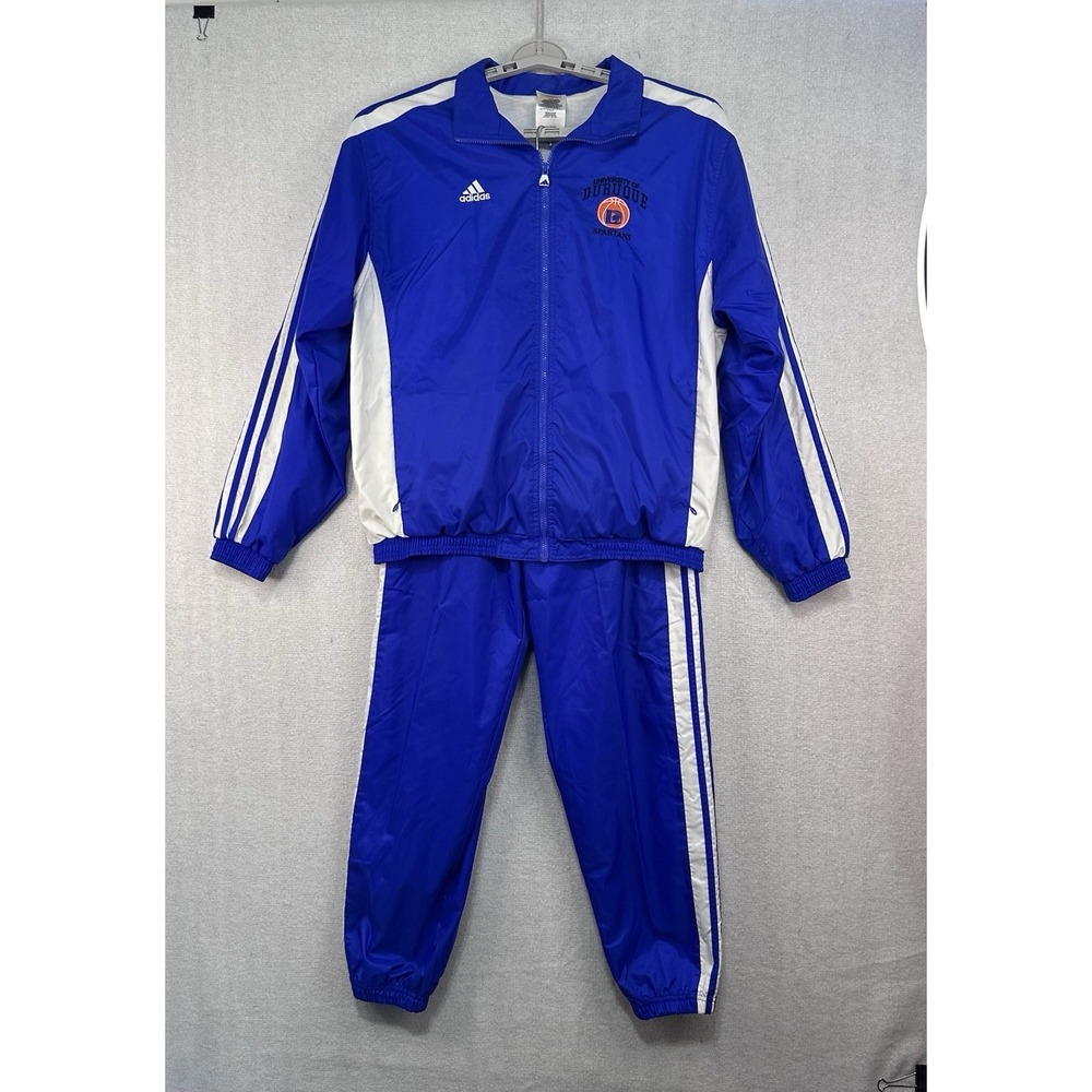 Adidas Team Tracksuit Men's Large University Of Dubuque Spartans Y2K